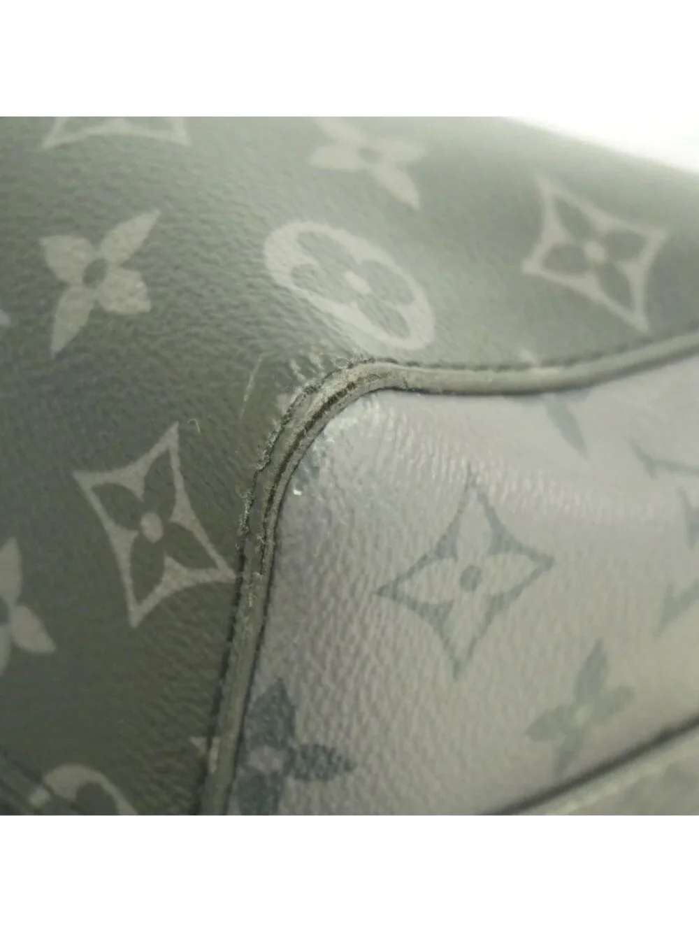 Louis Vuitton Shoulder Bag Monogram Eclipse City Keepall Black Gray